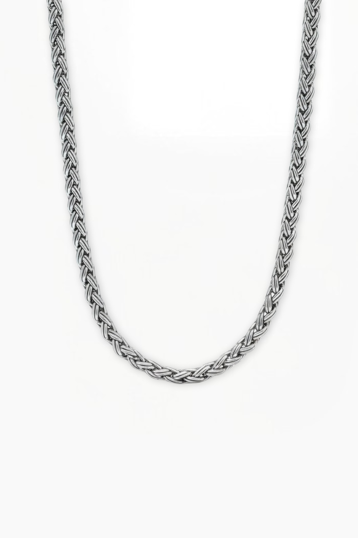 Collier Titan - 4 mm - (Argent)