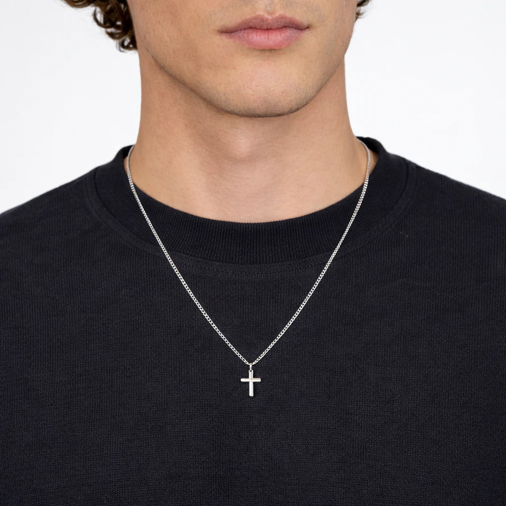 Collier Croix de la Domination - 2 mm - (Or)