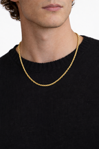 Chaîne corde - 3 mm - (or)