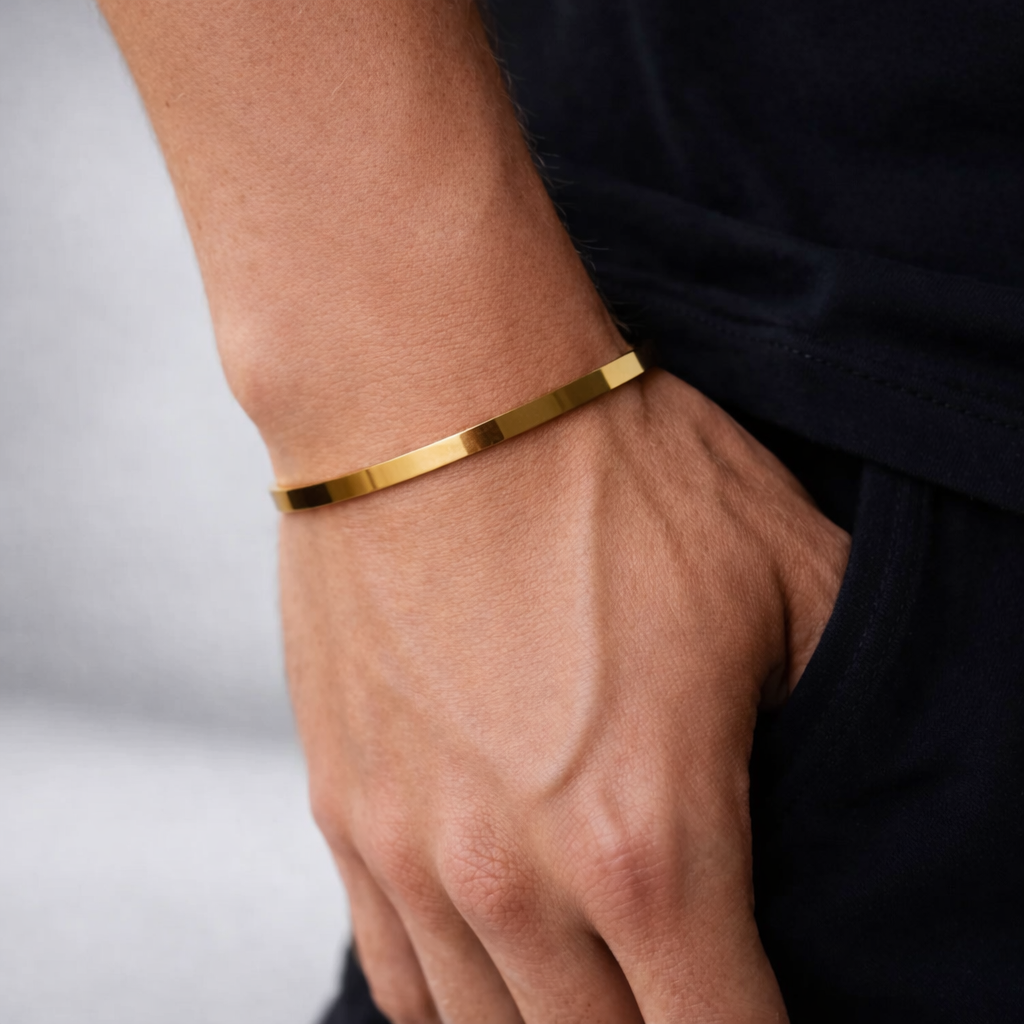 Bracelet Miami Link - 3 mm - Or