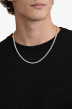 COLLIER FIGARO EXCLUSIF - 3 MM - (ARGENT)