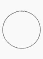 Collier Titan - 4 mm - (Argent)