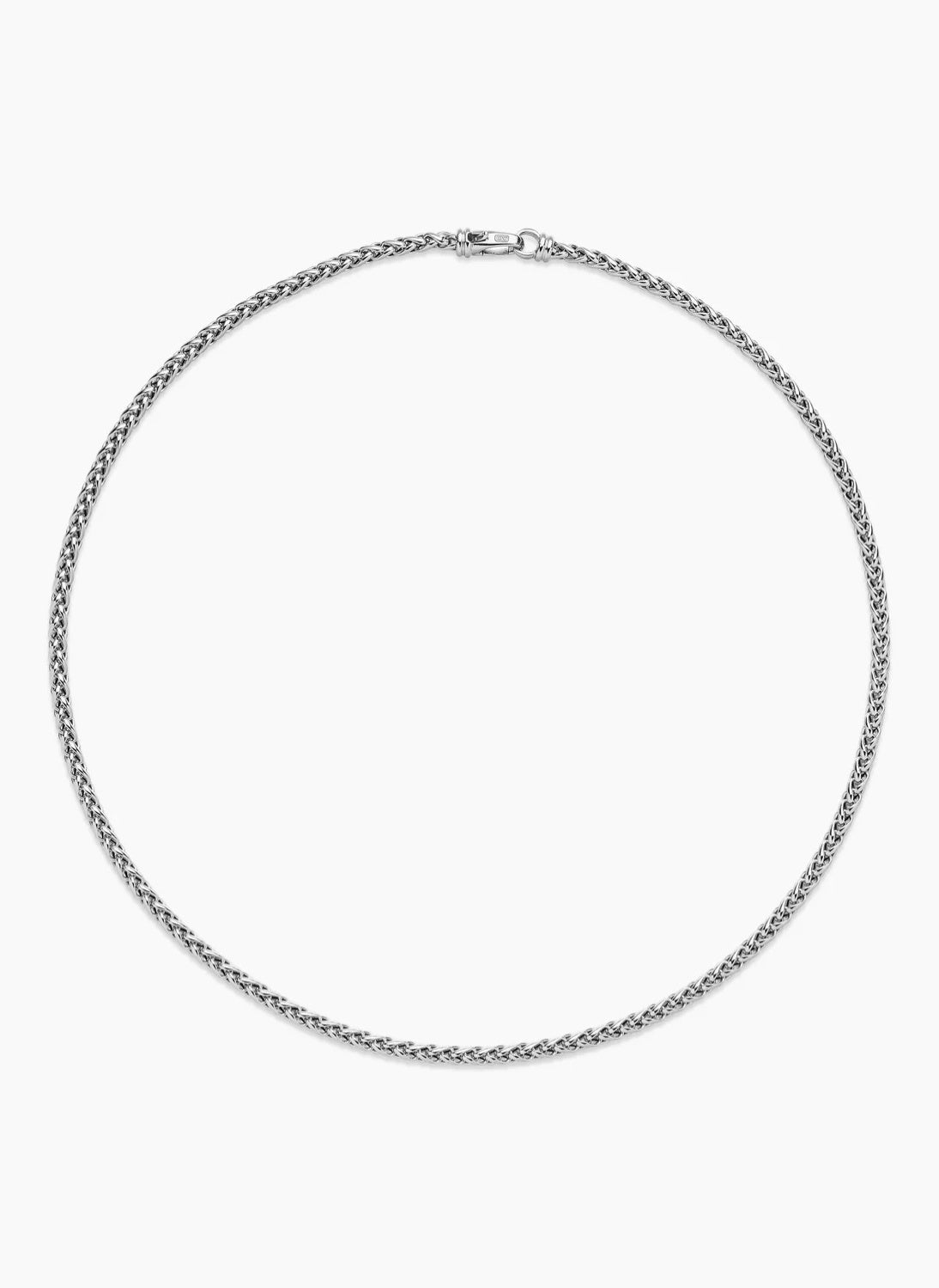 Collier Titan - 4 mm - (Argent)