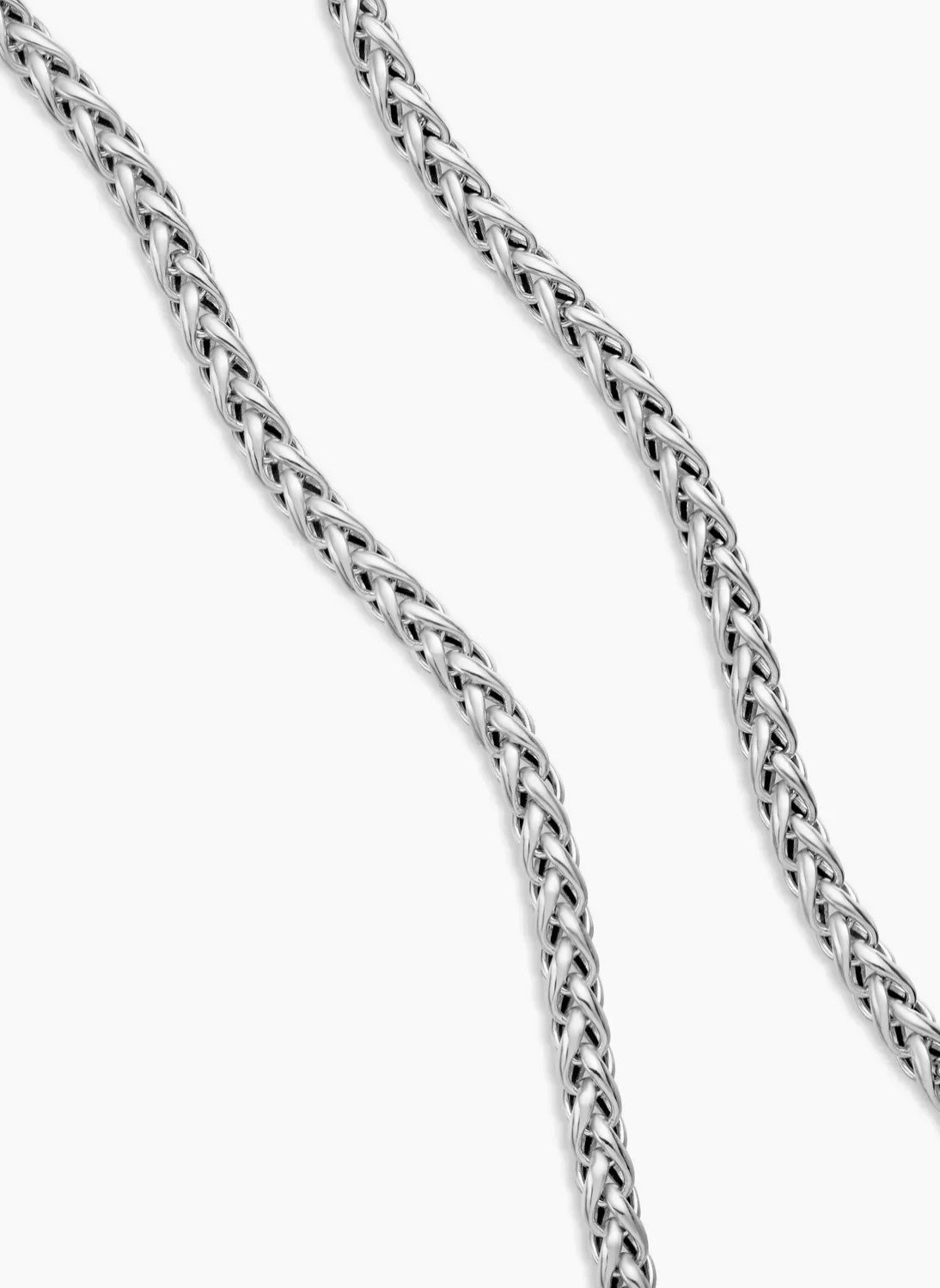 Collier Titan - 4 mm - (Argent)
