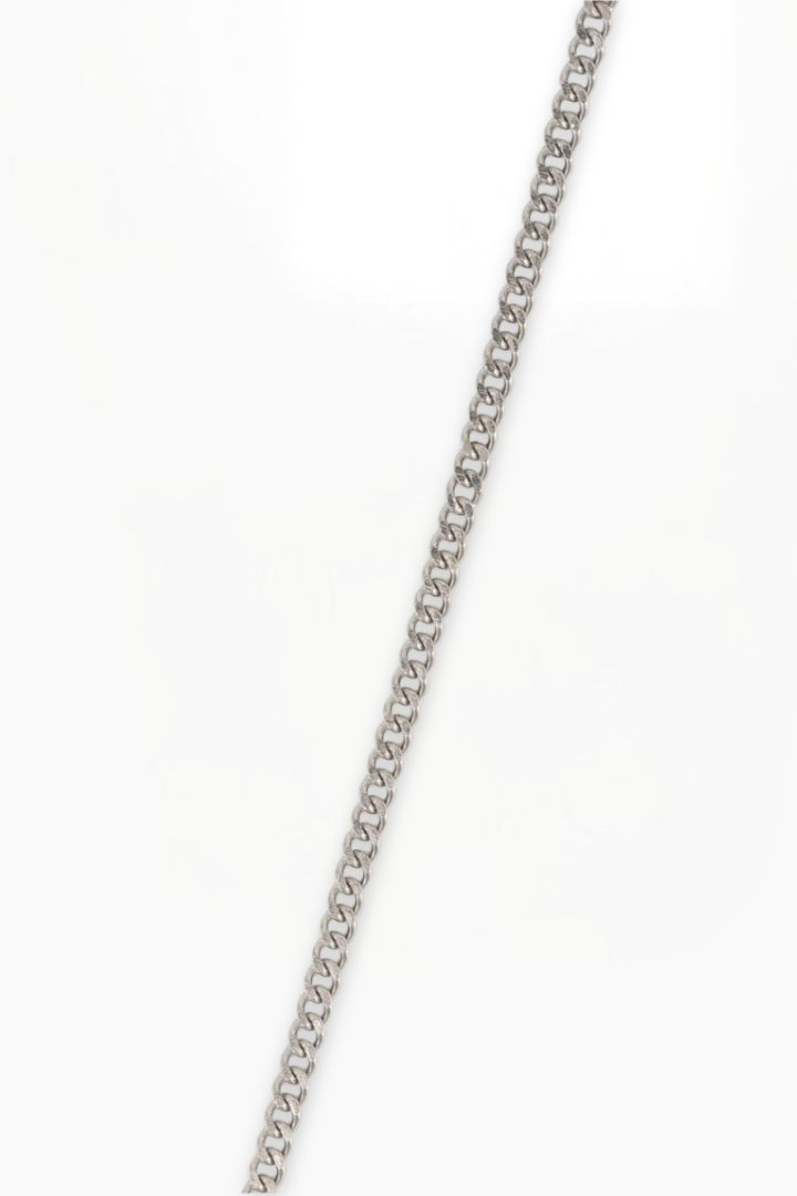 Collier Croix de la Domination - 2 mm - (Argent)