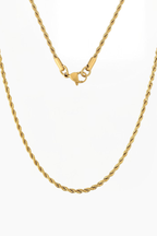 Chaîne corde - 3 mm - (or)